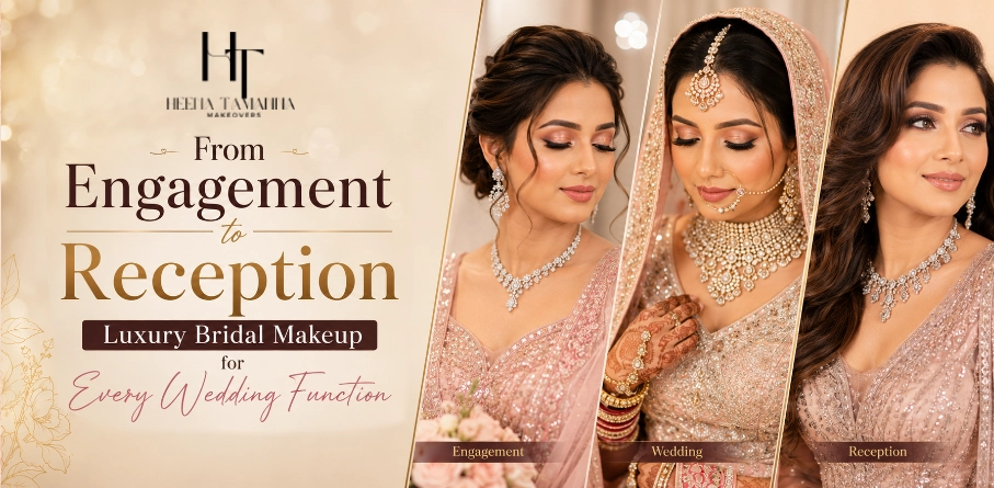 Luxury bridal makeup
